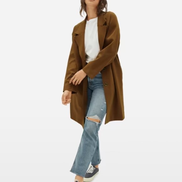 NWT Everlane The Dream Coat XS - Picture 2 of 9